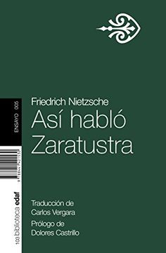 portada asi hablo zaraustra - nbe (in Spanish)