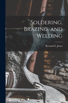 portada Soldering, Brazing, and Welding (en Inglés)