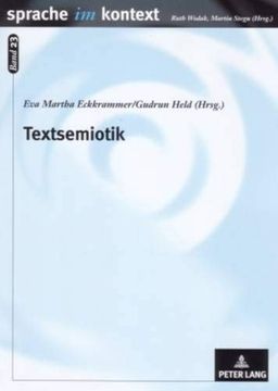 portada Textsemiotik: Studien zu Multimodalen Texten (en Alemán)