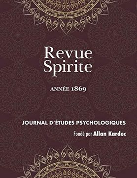 portada Revue Spirite (Année 1869) (en Francés)