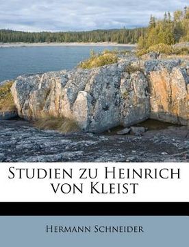 portada Studien Zu Heinrich Von Kleist (en Alemán)
