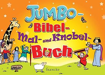 portada Jumbo-Bibel-Mal- und Knobelbuch (en Alemán)