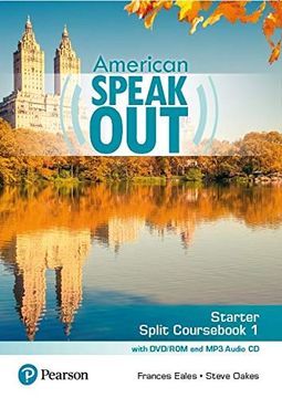 portada American Speakout Starter Split 1 Cours With Dvd-Rom and mp3 Audio cd (en Inglés)