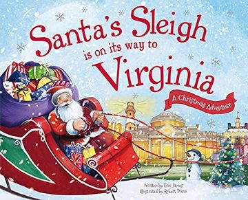portada Santa's Sleigh Is on Its Way to Virginia: A Christmas Adventure