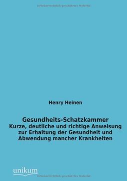 portada Gesundheits-Schatzkammer (German Edition)