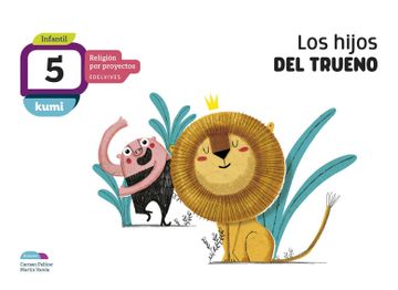 portada Los Hijos del Trueno 5 Años Libro del Alumno Infantil Religion por Proyectos Novedad 2018 (in Spanish)