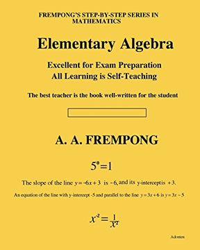 portada Elementary Algebra (en Inglés)
