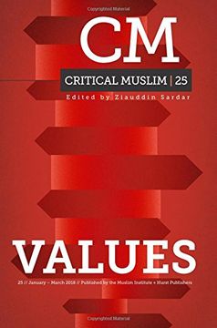 portada Critical Muslim 25: Values (en Inglés)