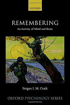 portada Remembering: An Activity of Mind and Brain: 34 (Oxford Psychology Series) (in English)