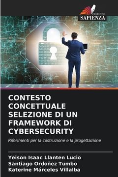 portada Contesto Concettuale Selezione Di Un Framework Di Cybersecurity (en Italiano)