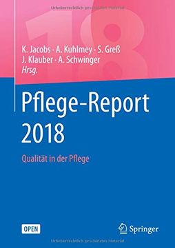 portada Pflege-Report 2018: Qualität in der Pflege (in German)