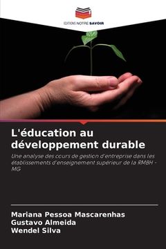 portada L'éducation au développement durable (en Francés)