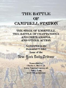 portada the battle of campbell station (en Inglés)