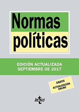 portada Normas políticas (Derecho - Biblioteca De Textos Legales)
