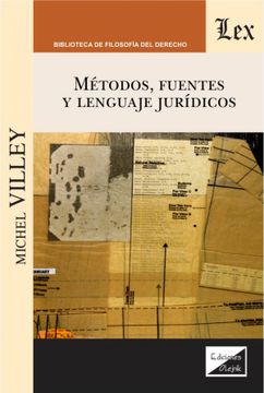 portada Método, fuentes y lenguaje jurídicos