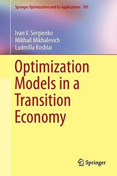 portada Optimization Models in a Transition Economy (Springer Optimization and Its Applications)