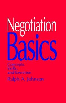 portada negotiation basics: concepts, skills, and exercises (en Inglés)