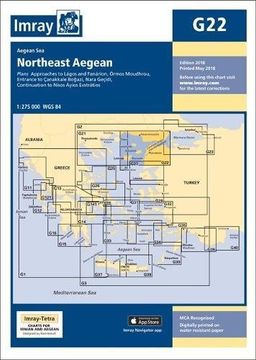 portada Imray Chart G22: Northeast Aegean sea (g Series) (in English)