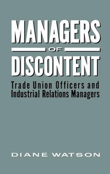 portada Managers of Discontent (en Inglés)