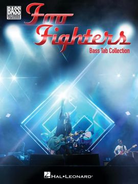 portada Foo Fighters - Bass tab Collection: Bass Recorded Versions Collection With Notes and tab and Lyrics (in English)