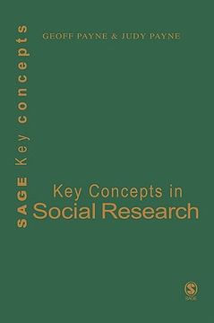 portada key concepts in social research (en Inglés)
