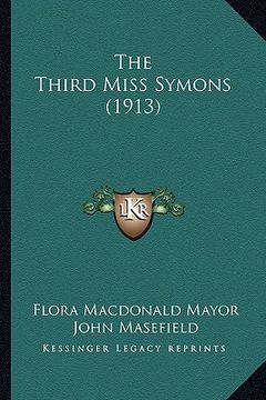portada the third miss symons (1913) (en Inglés)