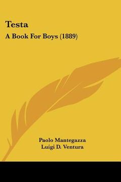 portada testa: a book for boys (1889) (in English)