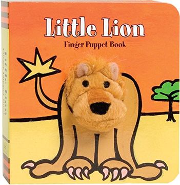 little lion finger puppet book (en Inglés)