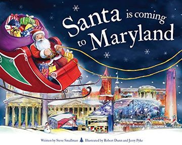 portada Santa is Coming to Maryland (en Inglés)