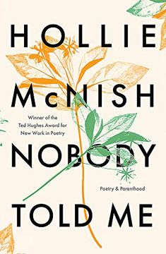 portada Nobody Told me: Poetry and Parenthood (in English)