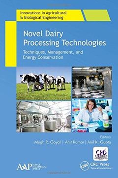 portada Novel Dairy Processing Technologies: Techniques, Management, and Energy Conservation (en Inglés)