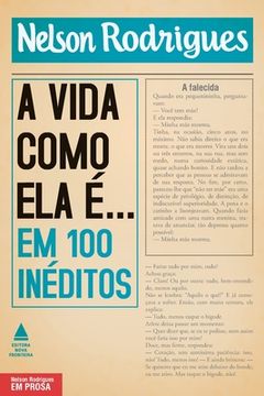 portada A vida como ela é... em 100 in (in Portuguese)