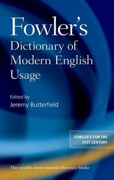 portada Fowler's Dictionary of Modern English Usage (en Inglés)