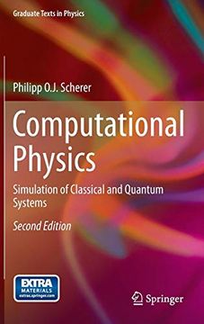 portada Computational Physics: Simulation of Classical and Quantum Systems (Graduate Texts in Physics) (en Inglés)