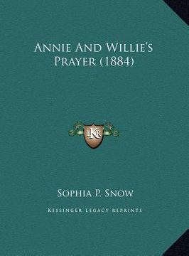 portada annie and willie's prayer (1884) (en Inglés)