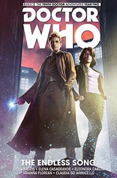 portada Doctor Who: The Tenth Doctor Volume 4 - the Endless Song (en Inglés)