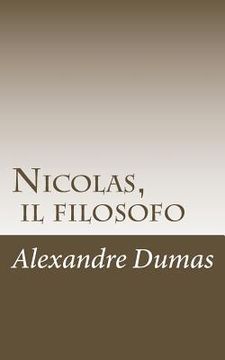 portada Nicolas, il filosofo (en Italiano)