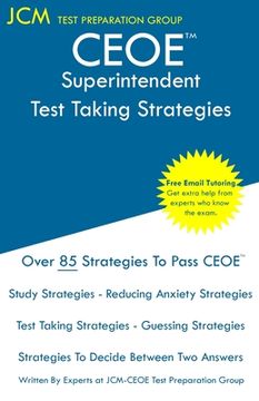 portada CEOE Superintendent - Test Taking Strategies (en Inglés)