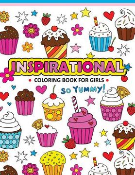 portada Inspirational Coloring book for girls (en Inglés)