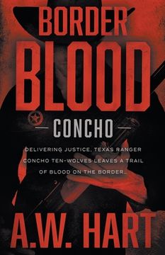 portada Border Blood: A Contemporary Western Novel (en Inglés)