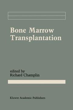 portada Bone Marrow Transplantation (en Inglés)