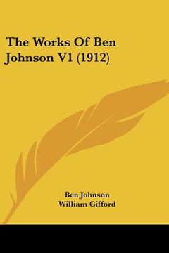 portada the works of ben johnson v1 (1912)