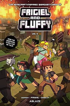 portada The Minecraft-Inspired Misadventures of Frigiel & Fluffy vol 5 (en Inglés)