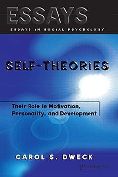 portada Self-Theories: Their Role in Motivation, Personality, and Development (Essays in Social Psychology) (in English)
