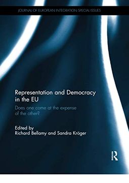 portada Representation and Democracy in the eu (Journal of European Integration Special Issues) (en Inglés)