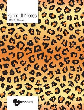 portada Cornell Notes: Leopard Pattern Cover - Best Note Taking System for Students, Writers, Conferences. Cornell Notes Notebook. Large 8.5 (in English)