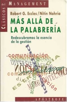 portada Mas Alla de la Palabreria (in Spanish)