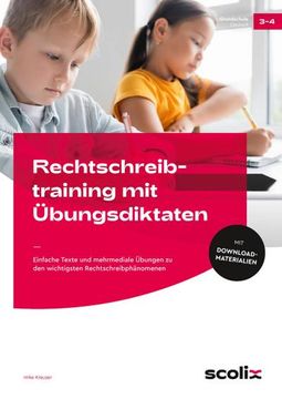 portada Rechtschreibtraining mit Übungsdiktaten (en Alemán)