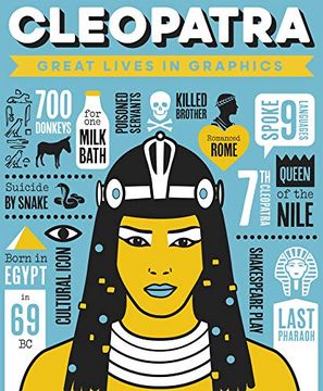 portada Great Lives in Graphics: Cleopatra (en Inglés)
