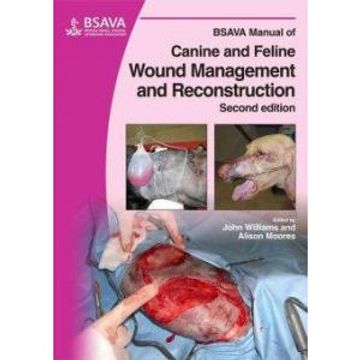 portada BSAVA Manual of Canine and Feline Wound Management and Reconstruction
